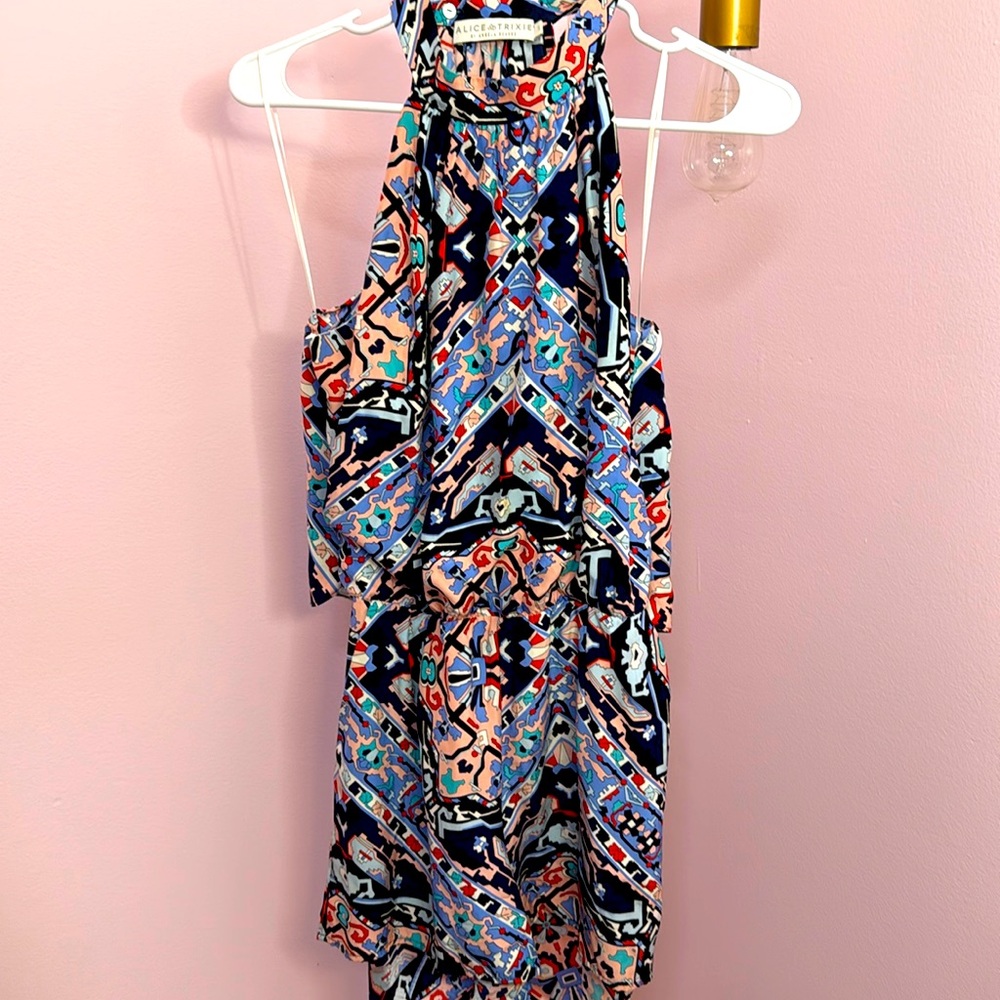 34. alice and trixie romper 100% Silk